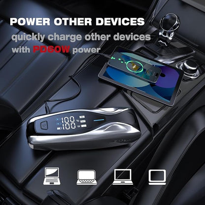 NEXPOW X7 3000A Jump Starter, Car Battery Jump Starter - Image 4