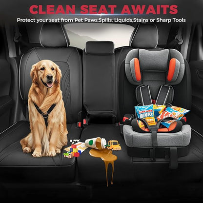 FREESOO Seat Covers for Honda CRV, Custom Fit Car Seat Covers for CRV LX EX - Image 6