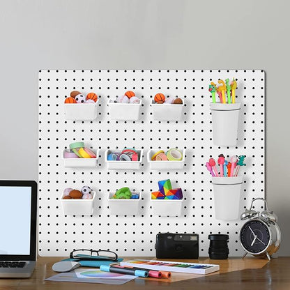 Yookeer 20 Pcs Pegboard Bins and Cups - Image 5