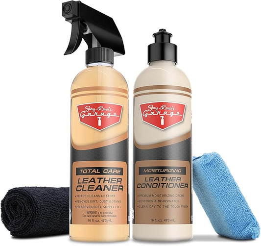 Jay Leno's Garage Leather Treatment Kit by JayLenosGarage