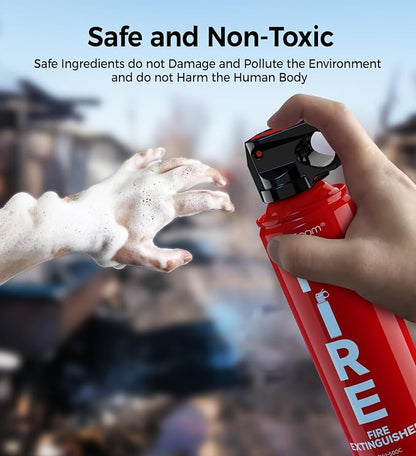 2-Pack Fire Extinguisher for Home, and Grill - Image 6
