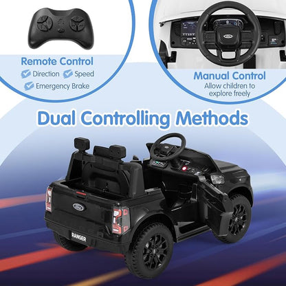 HONEY JOY Ride On Car, 12V Licensed Ford Ranger Electric Vehicle - Image 5