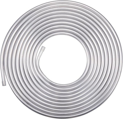 5/8" OD Aluminum Hard Fuel Line Hardline Tube Tubing Coil 10 Feet Roll by Podavelle