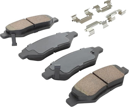 Premium Ceramic Rear Brake Pads Compatible - Image 2