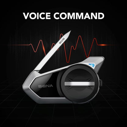Sena 50S Motorcycle Jog Dial Communication Bluetooth Headset w/Sound by Harman - Image 3