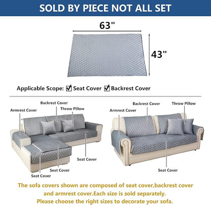 Eismodra Couch Cover, Sectional Couch Covers, Sofa Covers - Image 5