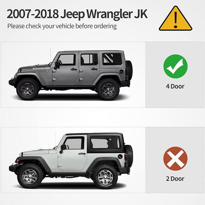 OEDRO 6 inch Running Boards, Drop Side Steps Compatible - Image 2