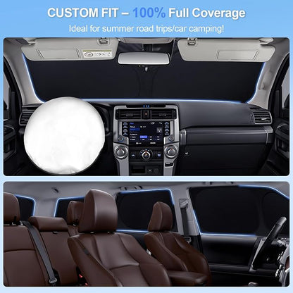 8pcs Car Window Shades for Nissan Pathfinder2022-2025 Accessories, Windshield - Image 5