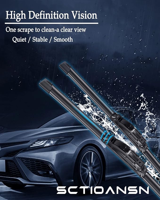 3Pcs Windshield Wipers for Mazda 3 2010 2011 2012 3013, All Seasons Original - Image 4