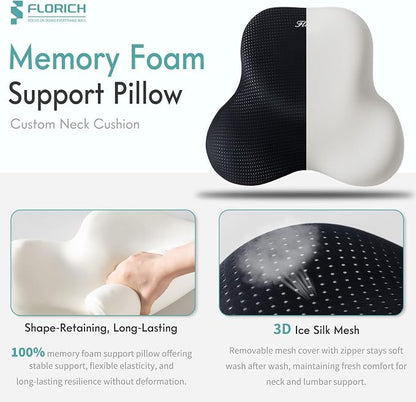 FLORICH Lumbar Support Pillow and Neck Headrest Pillow - Image 7