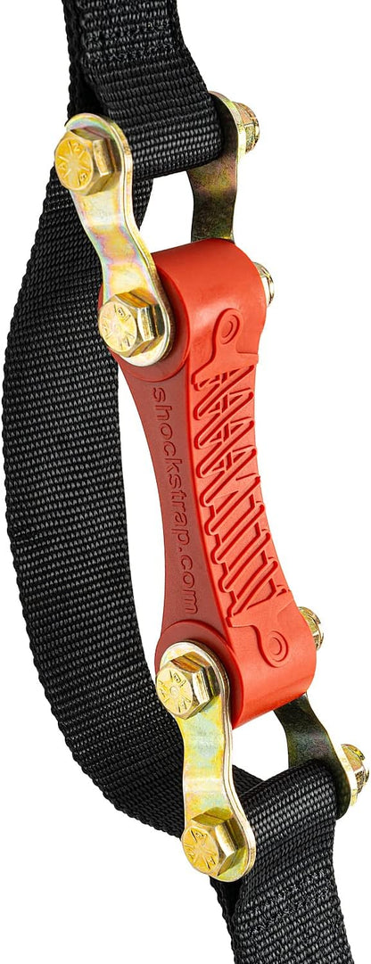 Ratchet Strap, 7’ x 1.5" Shock Absorbing Heavy Duty Tie Downs - Image 3