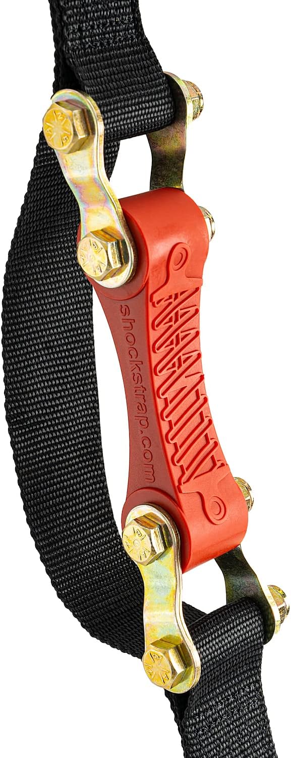 Ratchet Strap, 7’ x 1.5" Shock Absorbing Heavy Duty Tie downs - Image 4