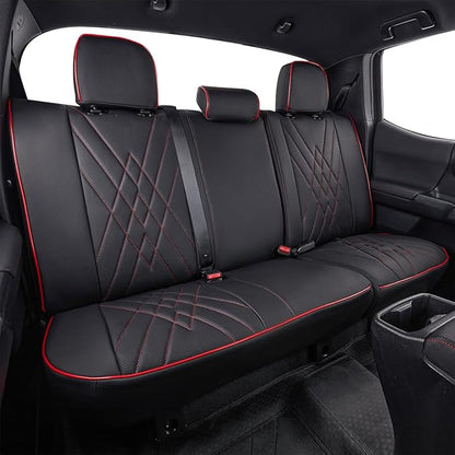 EKR Custom Fit Tacoma Leather Car Seat Covers - Image 5