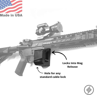 Spartan Mounts Locking .223/5.56 Rifle Mount Wall Display | Low Profile - Image 2