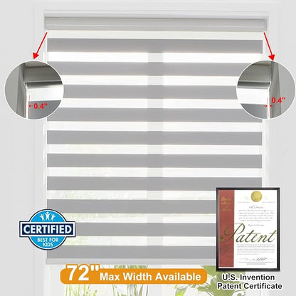 Persilux Custom Size Cordless Zebra Blinds - Image 4