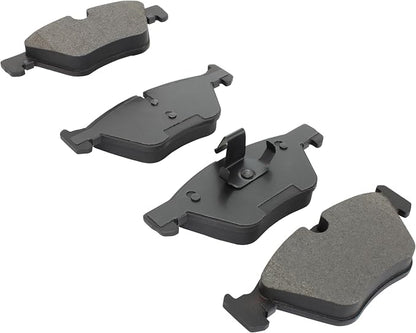 Premium Semi-Metallic Front Brake Pads Compatible - Image 2