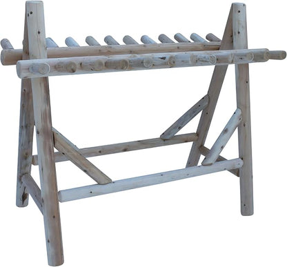22-Place Freestanding Ski Log Racks, Pole Ski Holders, Garage Racks - Image 6