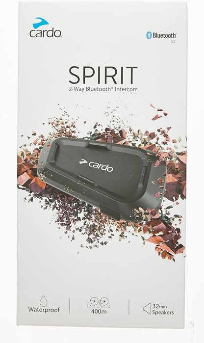 Cardo Systems Spirit HD Motorcycle Bluetooth Communication Headset, 2-Way - Image 9