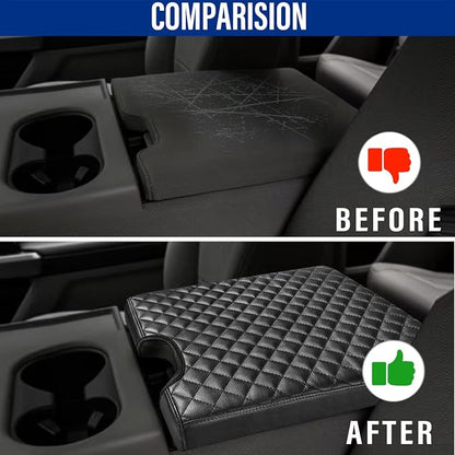 Center Console Cover for Ford F150 2015-2022, F250 F350 F450 F550 2017-2022 - Image 4