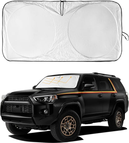 Car Windshield Sun Shade for 4Runner 2003-2009-Sunshade for Front Window Cover by INSAUTO