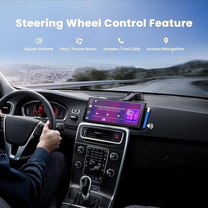 9.26" Wireless Portable Car Play Screen - Image 5