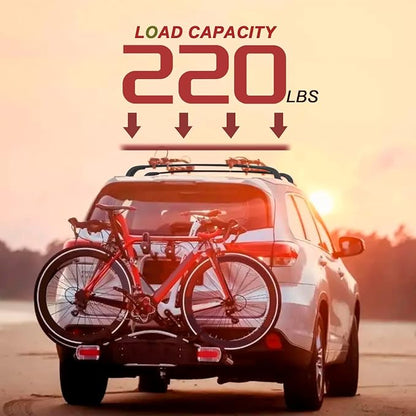 KINGGERI Lockable 220lbs Cross Bars Roof Racks Fit - Image 3