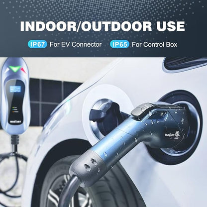 Level 2 EV Charger, 40 Amp, 240 Volt, 25ft Cable, Electric Vehicle Portable - Image 4