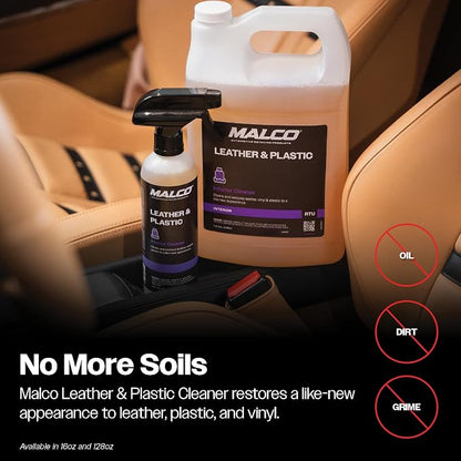 Malco Leather & Plastic Cleaner – Penetrates Deep to Remove Dirt, Grime and - Image 6