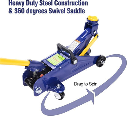 Aain 2 Ton Heavy Duty Floor Jack, Hydraulic Low Profile Trolley Service Floor - Image 4