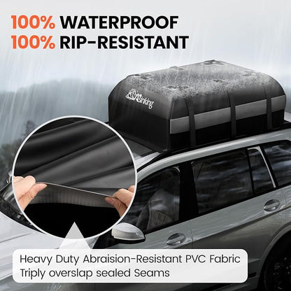 Asinking Car Rooftop Cargo Carrier Bag - Image 3