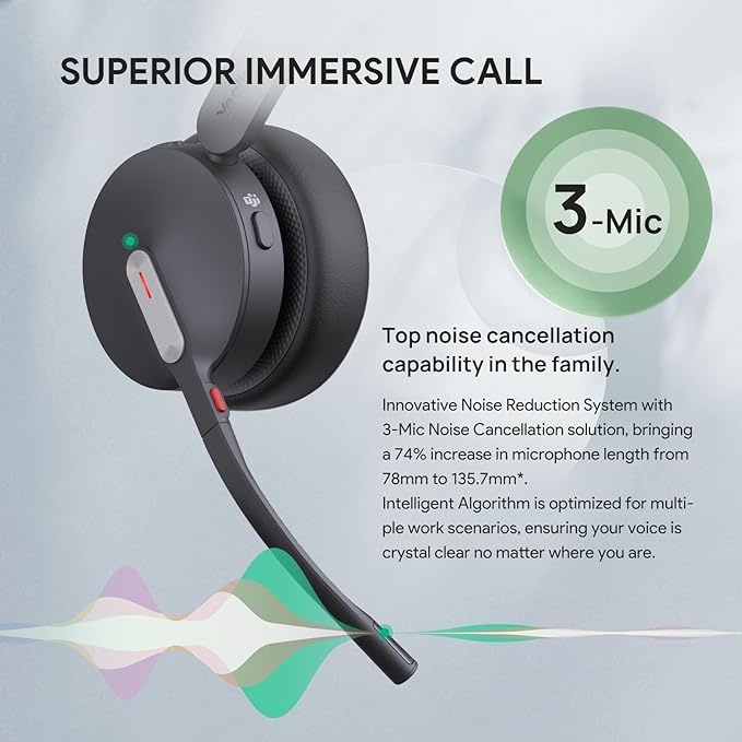 Yealink BH70 Mono Wireless Bluetooth Headset - Image 5