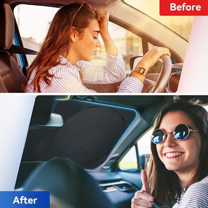 ARANA Car Windshield Sun Shade丨240T Thickened UV Blocking Automotive - Image 3