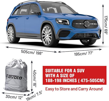 Favoto SUV Car Cover Waterproof - Image 8