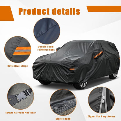 Kayme 7 Layers SUV Car Cover Custom Fit - Image 4