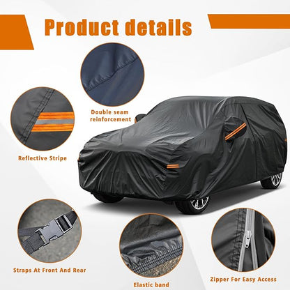 Kayme 7 Layers SUV Car Cover Custom Fit - Image 4