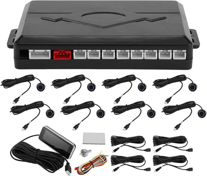 Motoforti Auto Vehicle Reverse Backup Radar System Reverse Parking Sensors by MOTOFORTI