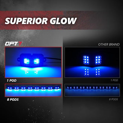 OPT7 Photon RGB LED Magnet Rock Lights - Image 4