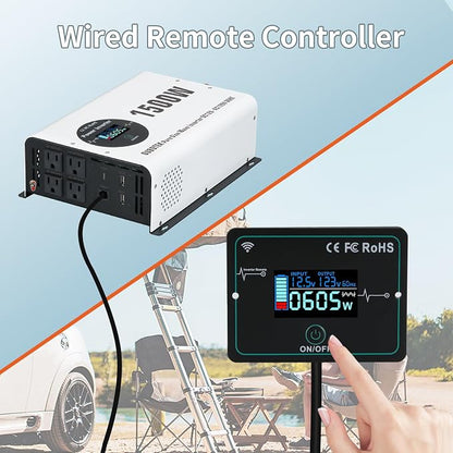 1500W Pure Sine Wave Power Inverter - Image 4