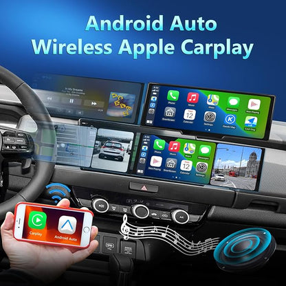 Portable Carplay Screen for Car, 9.28" HD Carplay and Android Auto Screen - Image 2