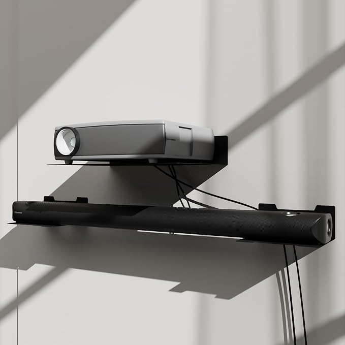 Floating Metal Wall Mount Shelf, Shelf - Image 2