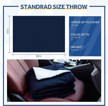 Sealy 12-Volt Heated Car Blanket - Image 7
