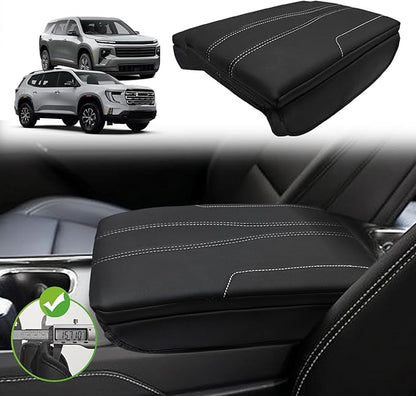 Muslogy Center Console Cover 1-Inch Extra Thick Armrest Pad Compatible by Muslogy