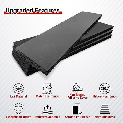 ROBLOCK 4 PCS Garage Wall Protector 17.5x4 inch, Self Adhesive Garage Wall - Image 3