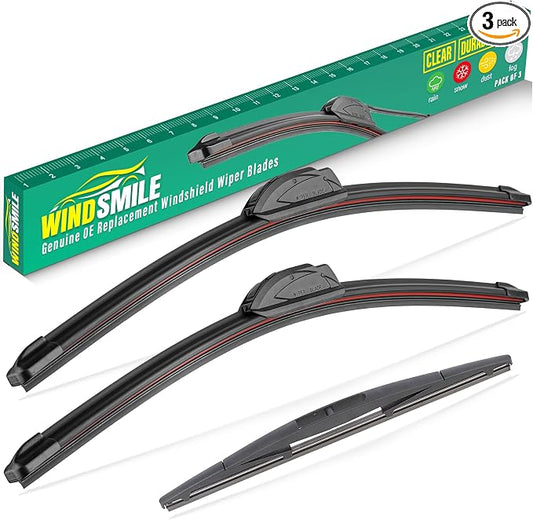 24" 18" 14" Windshield Wiper Blades Replacement by WINDSMILE