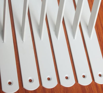 12 Pack L14 x H 10" White Heavy Duty Shelf Brackets - Image 3