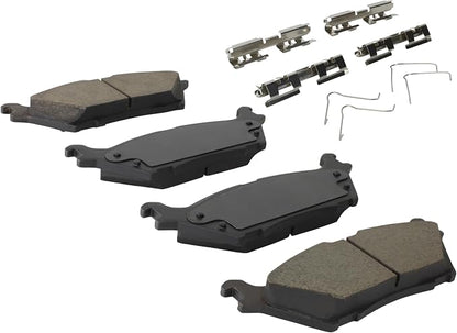 Premium Ceramic Rear Brake Pads Compatible - Image 2
