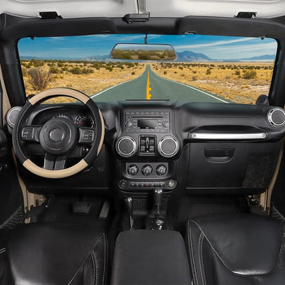 SEG Direct Car Steering Wheel Cover - Image 2