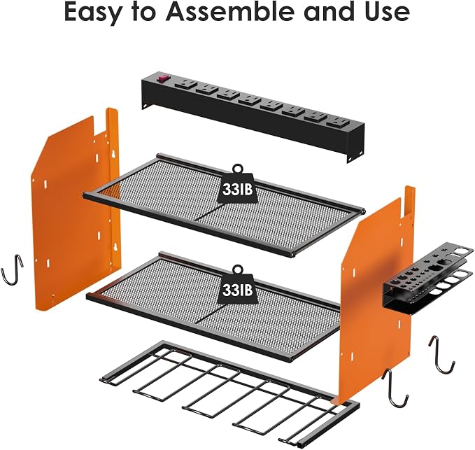 CCCEI Set Power Tool Organizer Wall Mount - Image 7