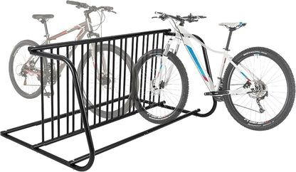 Commercial Bike Rack Garage Floor, Grid Bike Rack in Ground, 10-Bike Capacity by MERXENG