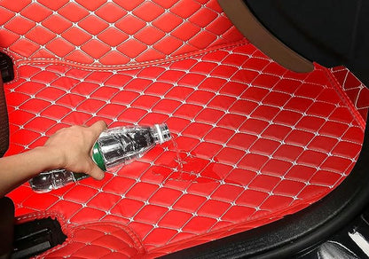 Custom Artificial Leather Waterproof All-Weather Car Floor Mats Fit - Image 6